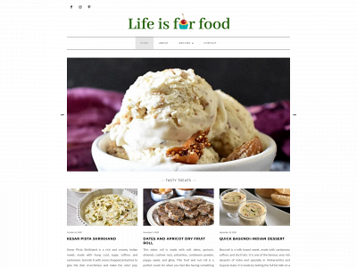lifeisforfood.com snapshot
