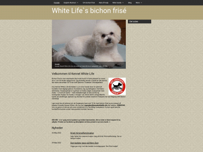 kennelwhitelife.dk snapshot