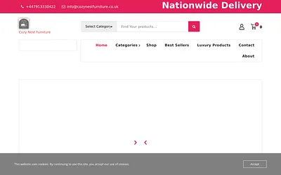cozynestfurniture.co.uk snapshot