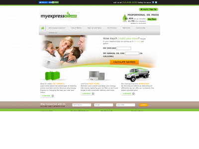 myexpressoil.com snapshot
