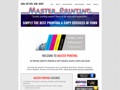masterprinting.net snapshot