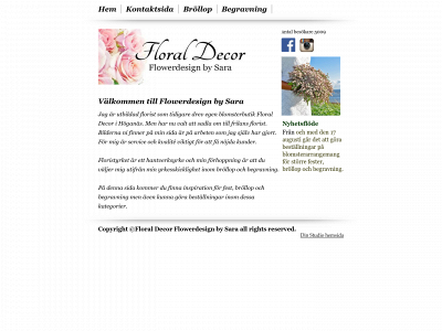 floraldecor.se snapshot