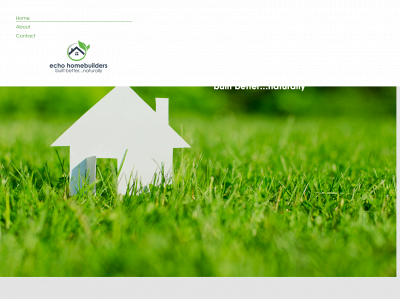 echohomebuilders.com snapshot