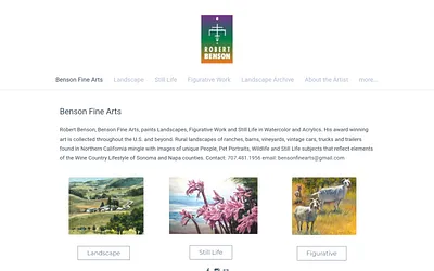 www.bensonfinearts.com snapshot