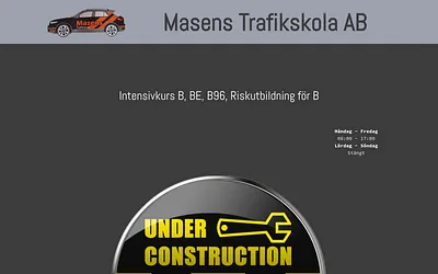 masenstrafikskola.se snapshot