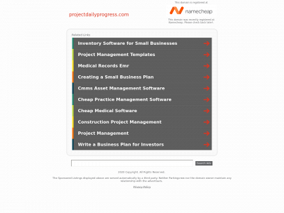 projectdailyprogress.com snapshot