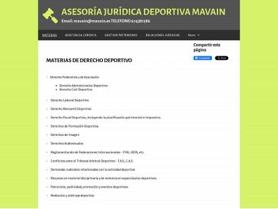 mavain.es snapshot