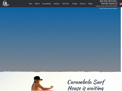 carambolasurfhouse.net snapshot