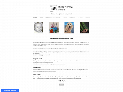 www.ruthmercadostudio.com snapshot