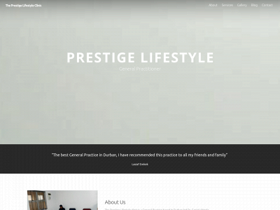 theprestigelifestyleclinic.com snapshot