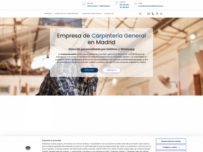 www.puertasescudero.es snapshot
