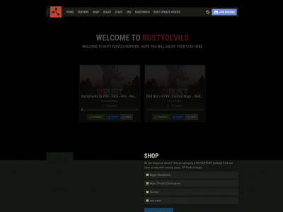 rustydevils.co.uk snapshot