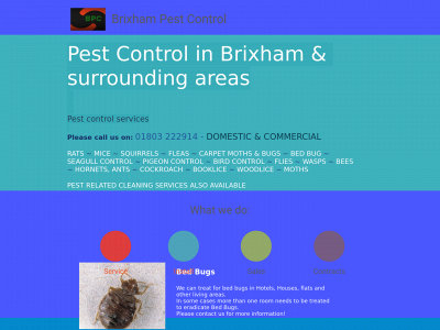 brixhampestcontrol.co.uk snapshot