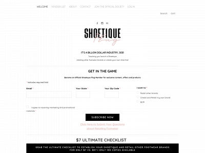 www.officialshoetiqueplug.com snapshot