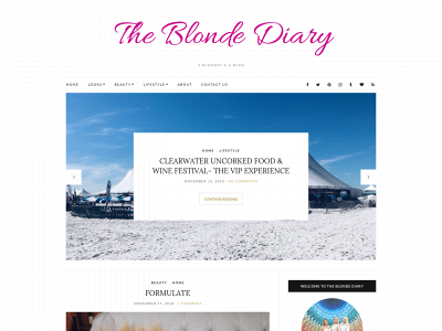 theblondediary.net snapshot