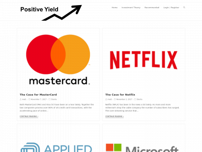 thepositiveyield.com snapshot