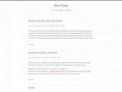 ofykse.no snapshot