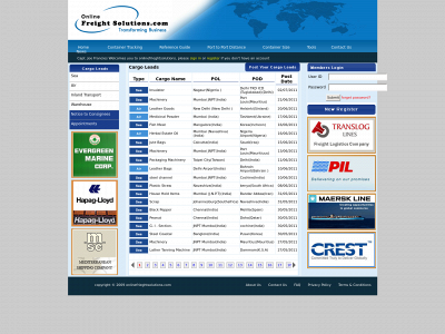 onlinefreightsolutions.com snapshot