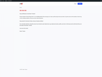 sistertsector.com snapshot