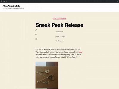 threewaggingtails.com snapshot