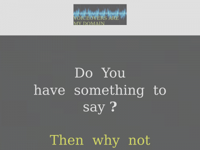 voiceoversman.co.uk snapshot