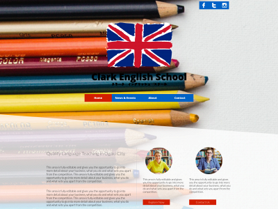 clarkenglish.com snapshot