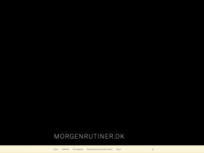 morgenrutiner.dk snapshot