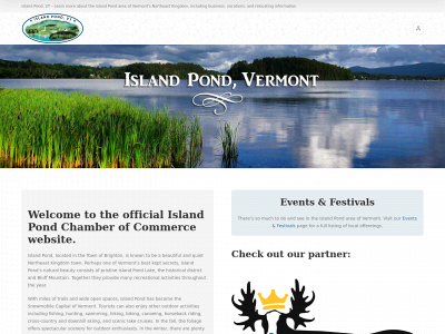 visitislandpond.com snapshot