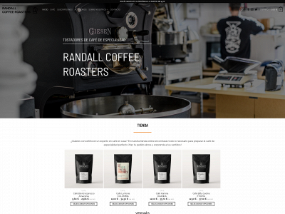 randallcoffee.es snapshot