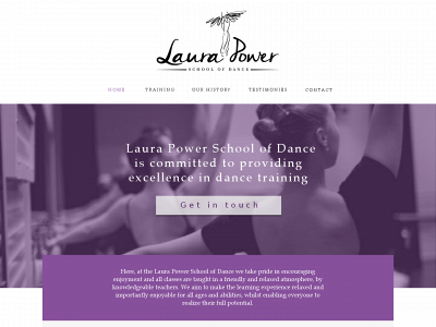 laurapowerschoolofdance.co.uk snapshot