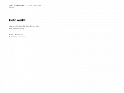 btlconcrete.com snapshot