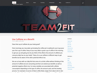 team2fit.com snapshot
