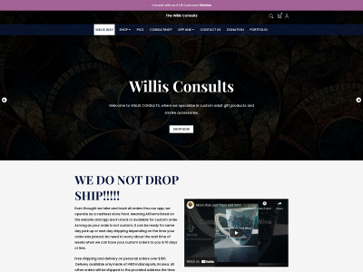 thewillisconsults.com snapshot
