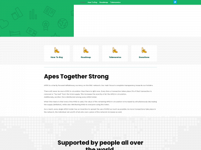apes-finance.com snapshot