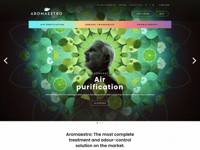 aromaestro.com snapshot