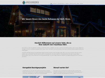 archimedes-bau.de snapshot
