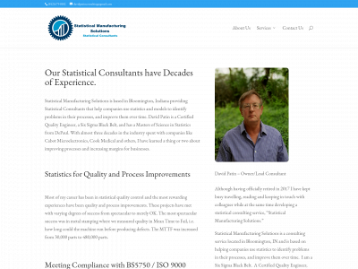 statisticalmanufacturingsolutions.com snapshot