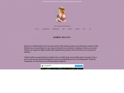 airmedholistic.com snapshot