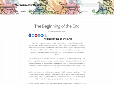 myjourneyaftermystroke.com snapshot