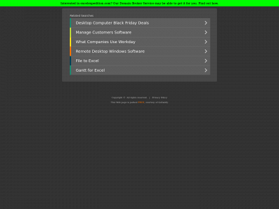 excelexpedition.com snapshot
