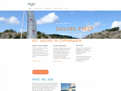sailingfirst.dk snapshot