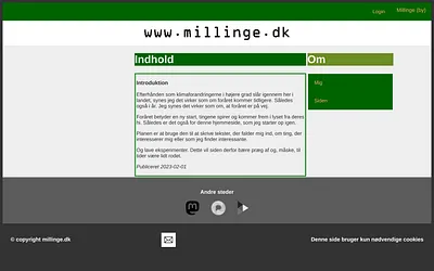 millinge.dk snapshot