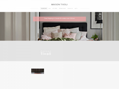 www.maisontivoli.com snapshot