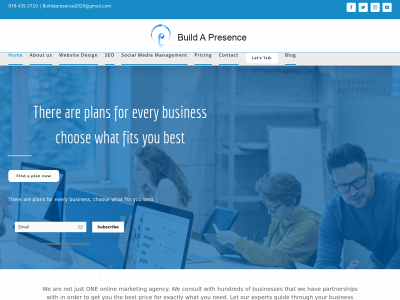 buildapresence.com snapshot