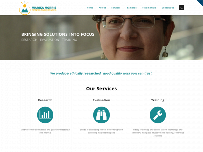 marika-morris-consulting.org snapshot