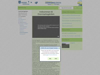 overmarksgaarden.dk snapshot