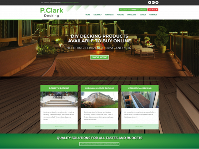 pclarkdecking.co.uk snapshot