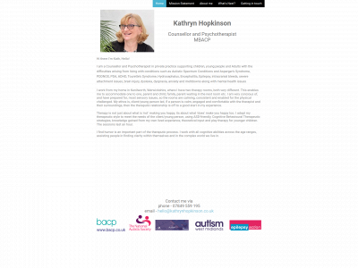 kathrynhopkinson.co.uk snapshot