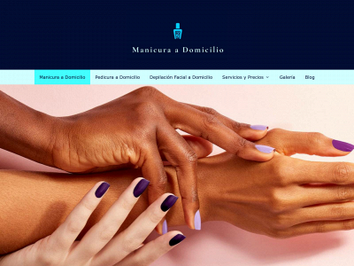 manicuradomicilio.com snapshot