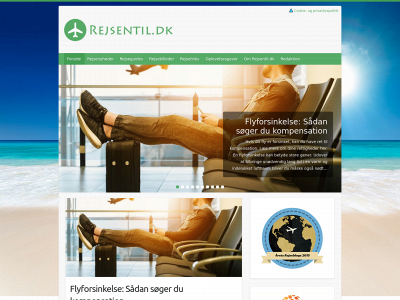 rejsentil.dk snapshot